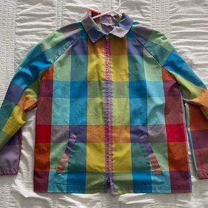 COLORFUL ZIP UP JACKET